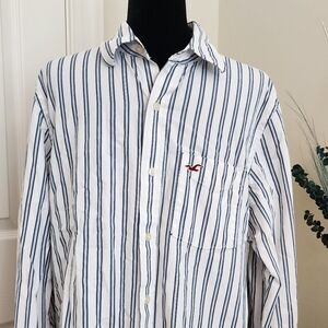Men's Hollister Button Up Shirt - Size Extra Large